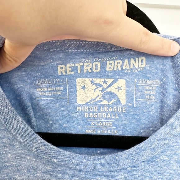 RETRO BRAND | Burlington Royals Distressed Tee Size XL - Picture 5 of 6